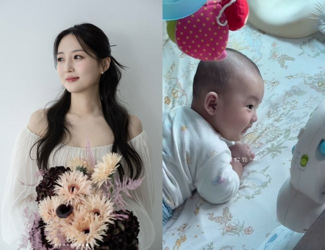 ‘오상진♥’ 김소영, 100일의 기적 맛봤다..“우리 아기 첫 통잠”