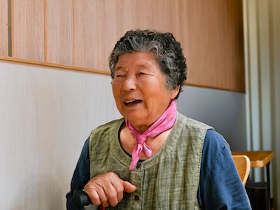 맥락막 흑색종을 극복한 박정자씨/메인사진=강남세브란스병원 제공