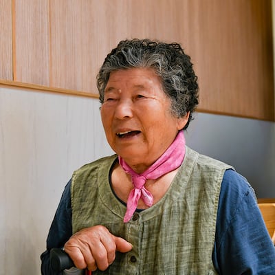 맥락막 흑색종을 극복한 박정자씨/메인사진=강남세브란스병원 제공