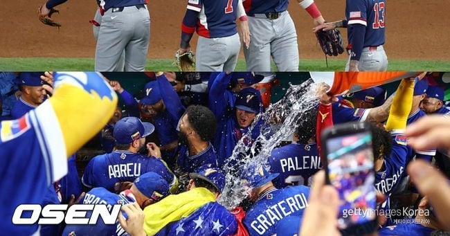 WBC 결승전 라인업 보도 이미지