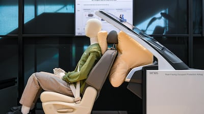 마주 보는 좌석용 에어백, 좁은 길에서 한 번에 유턴…현대모비스의 ‘별별 기술’