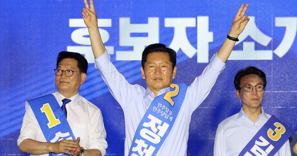 부울경 표심 잡은 정청래, 김민석 연승 저지하며 충청 득표율 역전