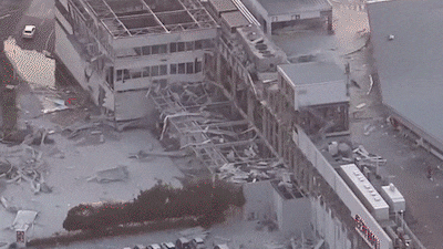 Kumamoto Earthquake Triggers Mall Collapse, Traps People
