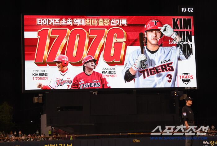 KIA 김선빈, ‘바람의 아들’ 이종범 넘었다! 타이거즈 프랜차이즈 최다출장 신기록 – 폰테크 달인