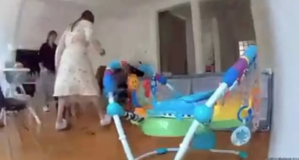 A video shows Carolina Flores Gomez at her home in Mexico City just before she is shot and killed. /New York Post