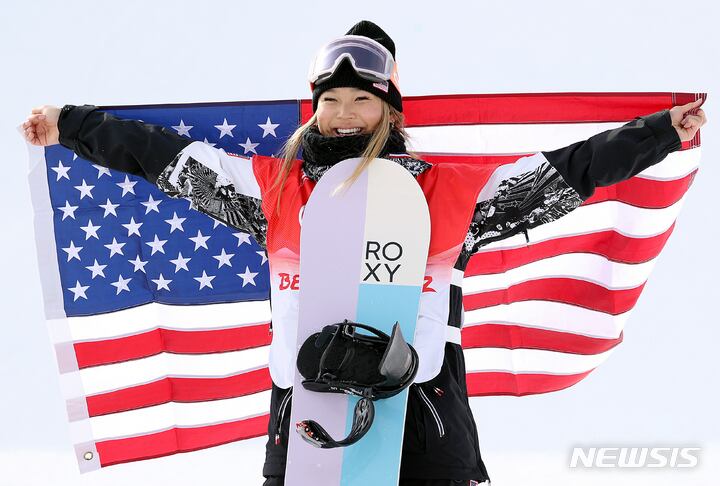 금메달 차지한 클로이 김