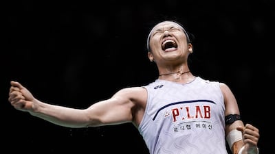 '21-7' 갖고 놀았다! 안세영, '홈코트' 中 한첸시, 39분 만에 격파...2-0 완승 거두며 중국 마스터스 3연패 '청신호'