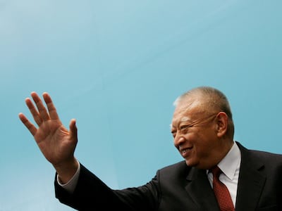 홍콩 초대 행정장관 둥젠화 별세