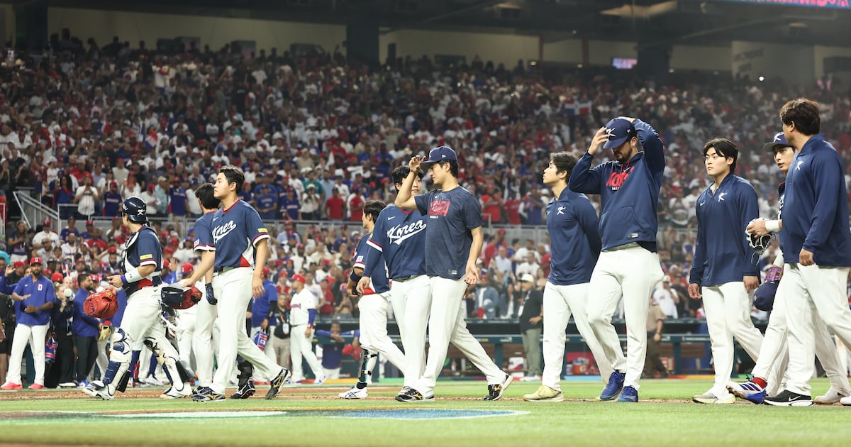 WBC 8강 한국-도미니카전 관련 이미지