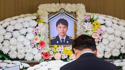 “순직 소방관 딸이 일곱살”... 李대통령 말 잇지 못했다