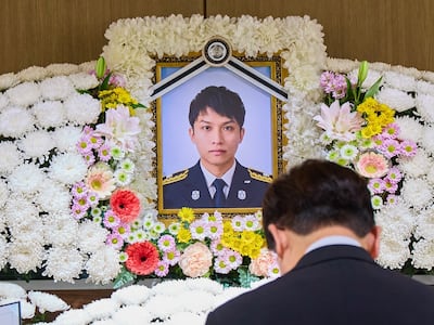 “순직 소방관 딸이 일곱살”... 李대통령 말 잇지 못했다