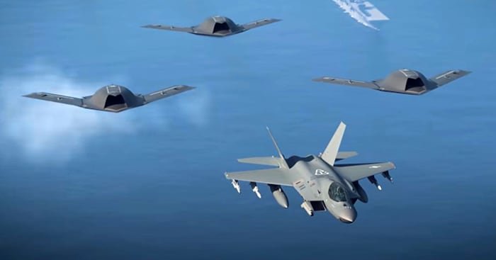 KF-21 옆에 국산 무인 스텔스기 3대… '보라매 지키는 가오리' 뜬다