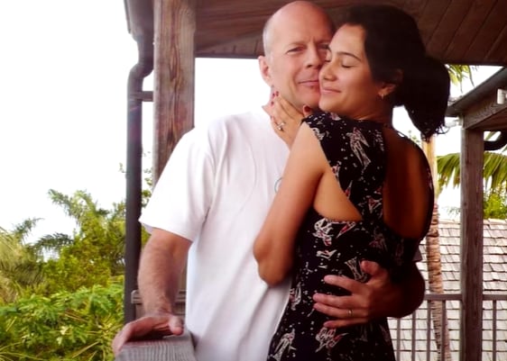 Hollywood actor Bruce Willis and his wife Emma Heming. /Instagram
