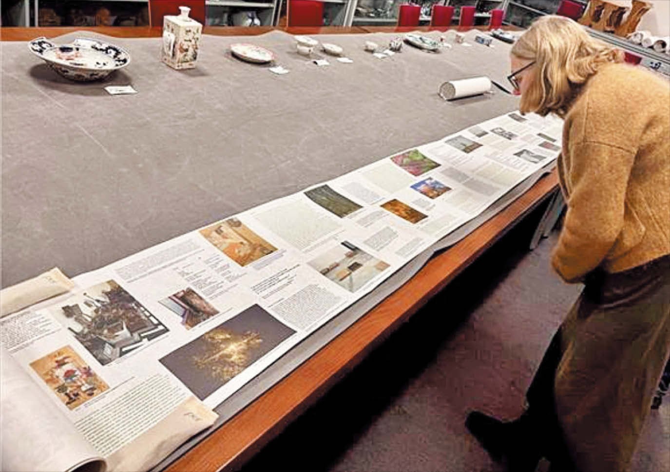 10m 한지 두루마리 논문, 세계 最古 대학 박물관에