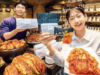 호텔 이어 백화점도 가세… 포장김치 시장 ‘맛있는 경쟁’