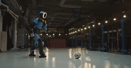 Atlas Robot Masters Deceptive Soccer Kick