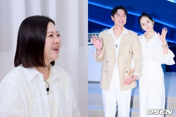 김숙, 21년만에 사과.."연정훈♥한가인 결혼식 축의금 5만원 내..밥 안먹고 도망쳐"