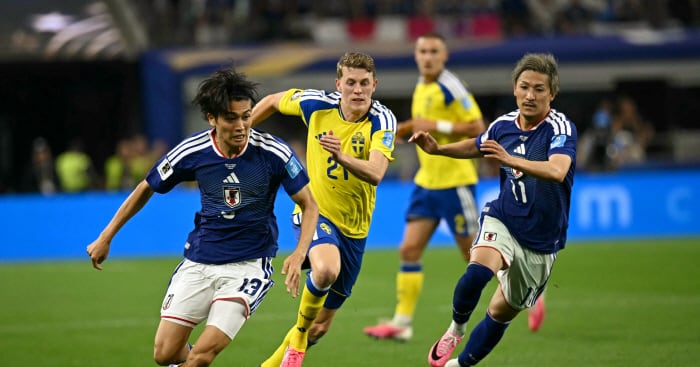 Nakamura Only Asian in World Cup Group Stage Best 11