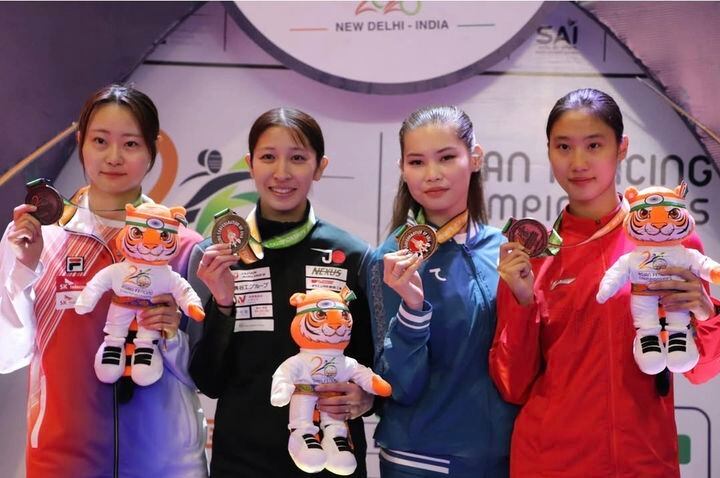 한국 펜싱, 악조건에도 연이틀 낭보…최세빈, 아시아선수권 여자 사브르 銀