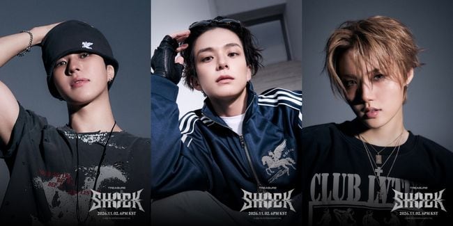 '11월 2일 컴백' 트레저, SHOCK …윤재혁X아사히X도영 심상찮은 비주얼