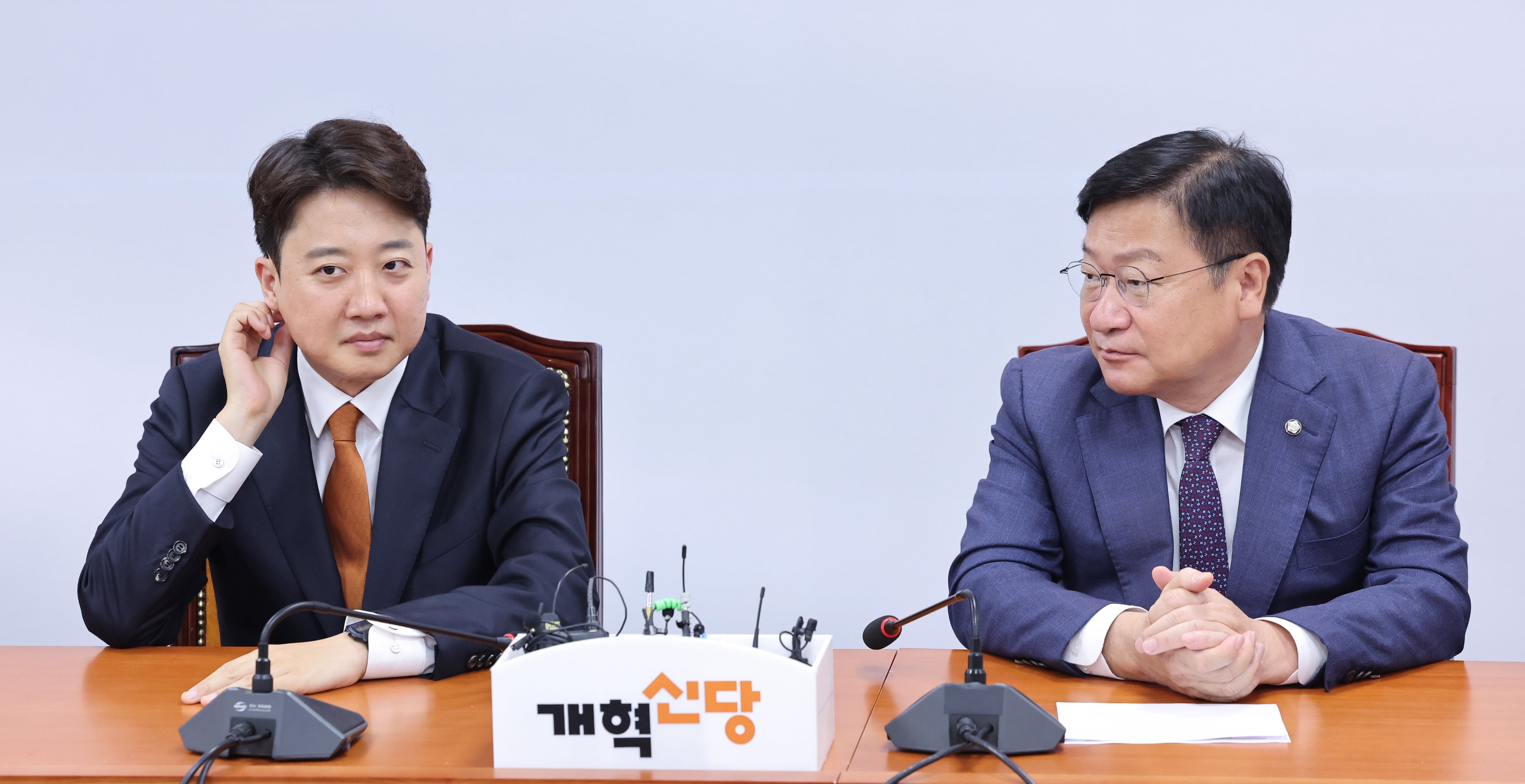 정점식·이준석 21일 오찬 회동…대여 투쟁·합당 논의 주목