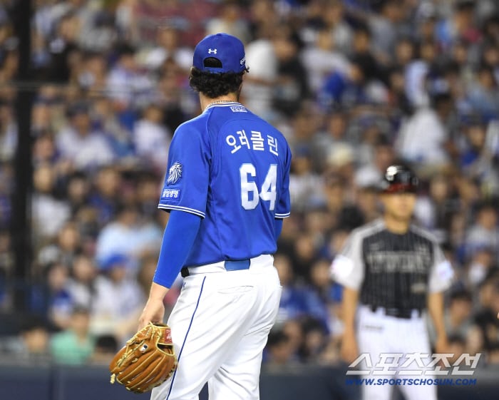 "페이스, 떨어졌다" 운명의 7월15일 전 마지막 LG전 등판, "하루 이틀 휴식 더 부여" KBO 생존은 가능할까?