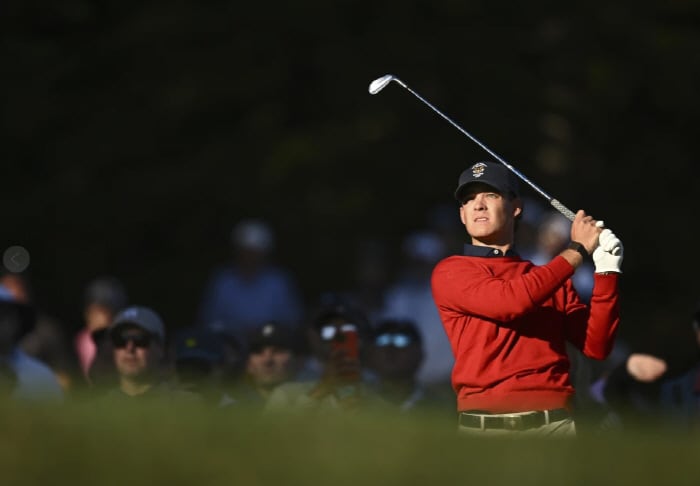 ◇세계 아마추어 랭킹 1위 잭슨 코이번이 타이거 우즈가 30년 전 세운 기록을 깨 화제다. AP연합뉴스