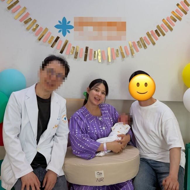 남보라, 손흥민 닮은 ♥남편에 아들까지…세 가족 완전체 "최고의 축복"