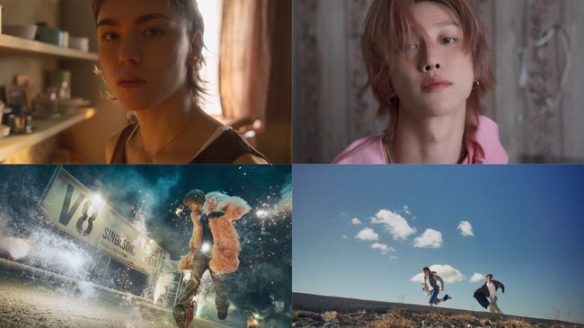 세븐틴 새 유닛 V8, 신곡 기습 스포일러..한 편의 로드무비