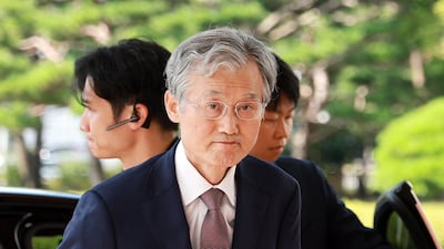 조희대 대법원장이 5일 서울 서초구 대법원으로 출근하고 있다./뉴스1
