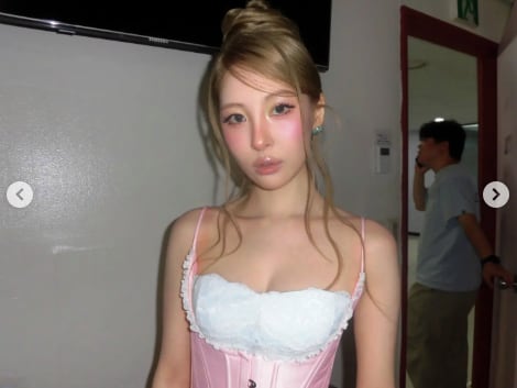 44kg 선미, 바비 인형인 줄..슬랜더 몸매의 정석