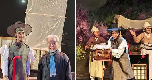 조선일보 보도에 사용된 전통마술사 이훈 관련 이미지