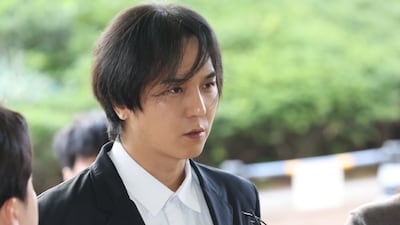 질문에 답하는 송민호. 사진제공=연합뉴스
