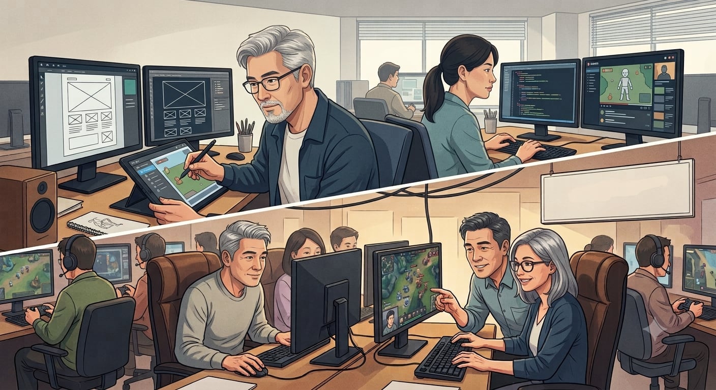 “개발도, 소비도 중년층이 주축”… 고령화된 K-게임