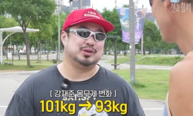 '32kg 감량' 강재준, 결국 요요왔다 "101kg까지, 발목 부상 후 무너져"