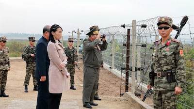 김여정, MDL 인근 시찰... 北 “적 도발땐 즉시 반격”