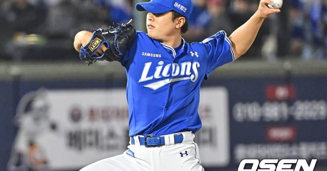 삼성 라이온즈 투수 이승민 관련 이미지