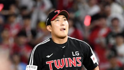 15일 인천SSG랜더스필드에서 열린 SSG와 LG의 경기. LG 손주영이 9회 마운드에 오르고 있다. 인천=박재만 기자 pjm@sportschosun.com/2026.05.15/