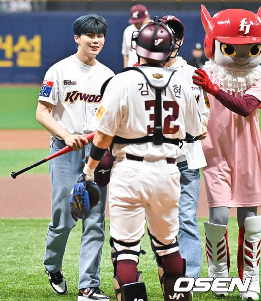 '제로베이스원' 박건욱, 21일 고척 삼성-키움전서 시구 나선다