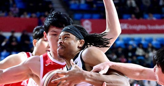 KT 아이재아 힉스 득점 장면