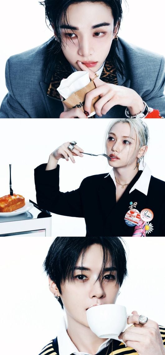 스트레이 키즈 리노x현진x필릭스, 위트 속 빛나는 비주얼