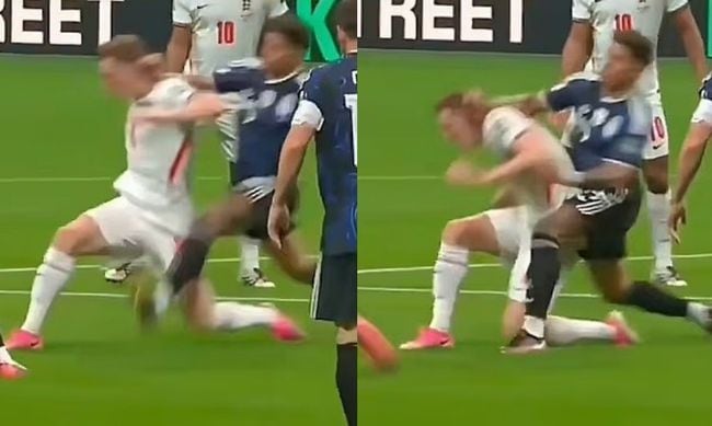 "아르헨이 승리 강탈했다!" 또 메시 밀어주기 논란 터졌다..."FIFA, 이딴 심판을 데려와?" 팔꿈치 가격에도 '노카드', 분노 폭발