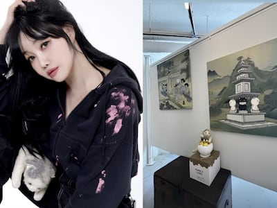 낸시랭, 샴페인 마셔서 반성 안하나…음주운전 경찰조사 5일만 개인전 홍보