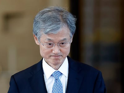 조희대 대법원장이 지난 22일 오후 서울 서초구 서초동 대법원에서 퇴근하고 있다. photo 뉴스1