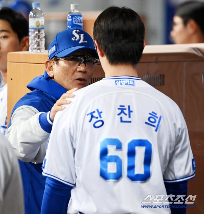 불펜 보냈더니 더 빨라졌다...149km '마당쇠' 장찬희, 짧고 굵게 돌아온 삼성 마운드 만능키
