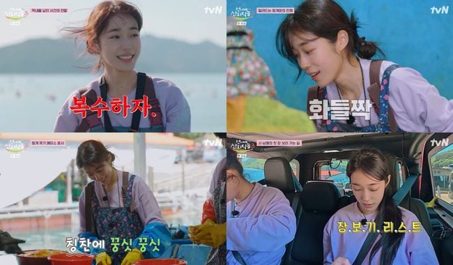 노윤서, 첫 고정 예능 맞아?..황금 막내 활약 제대로 통했다(산지직송3)