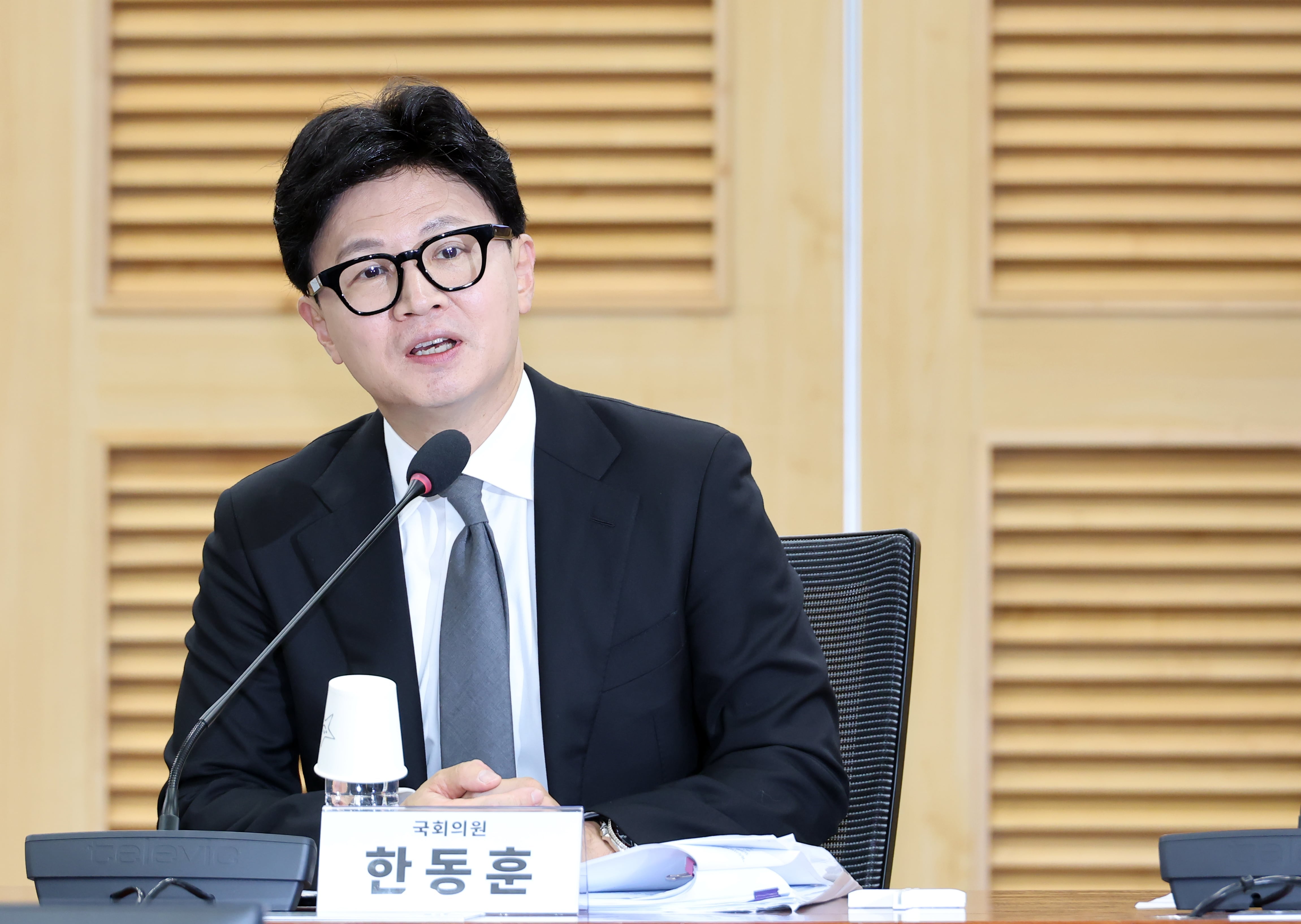 한동훈 “민주당, 검찰 씨 말려 제사상에 돼지머리 올리려는 것”