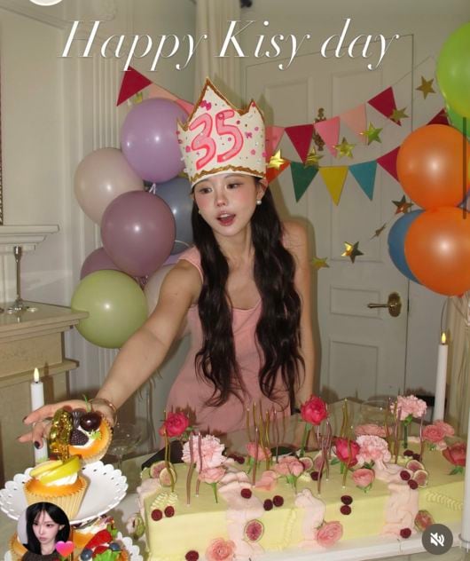 홍영기, 최준희까지 감탄하게 한 핑크 드레스···노출 없는 사랑스러움