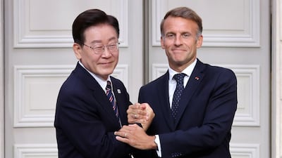 韓·佛 ‘호르무즈 연대’ 의견 나눴지만… 靑 “파병 결정된 것 없다”