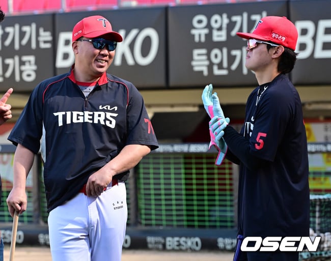 천재해결사, 리드오프에 마무리까지 AG 발탁....KIA 마냥 좋을 수 없다. 이범호 "장마 없었으면 좋겠다"